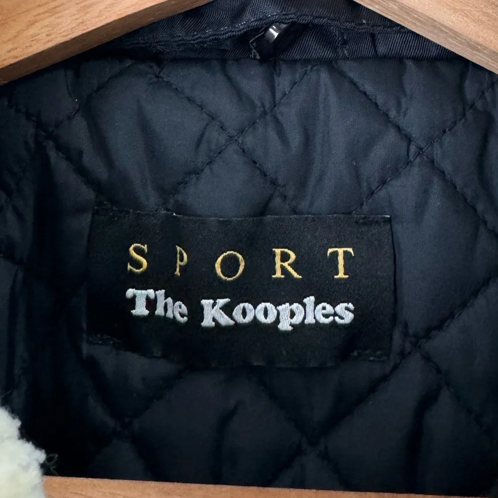 The Kooples Sport Men Fleece Collar Jacket Size‎ Medium